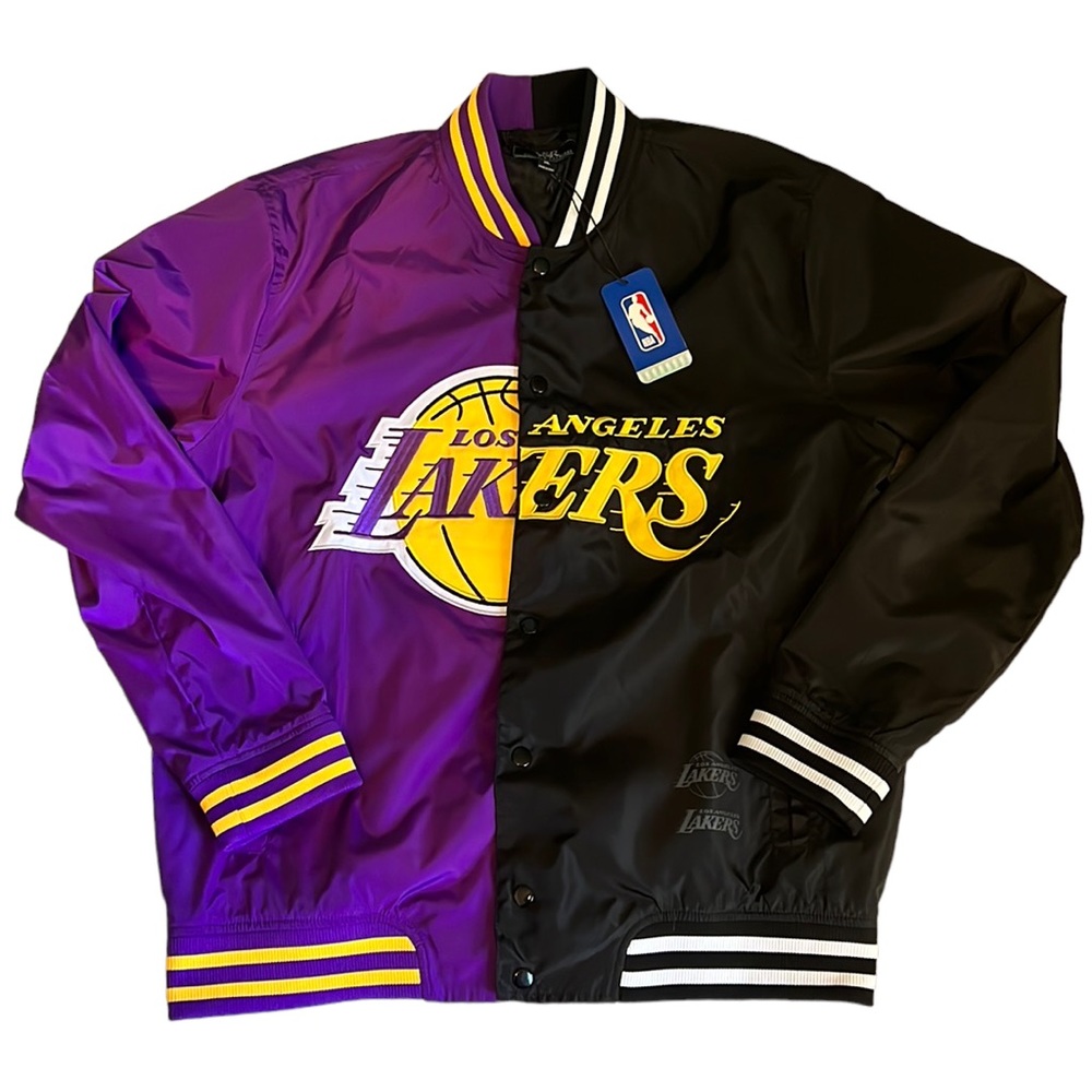 Lakers lightweight bomber jacket